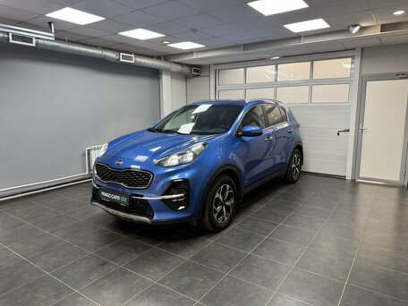 2020 Kia Sportage IV Рестайлинг, синий, 2277000 рублей, вид 1