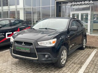 2012 Mitsubishi ASX I, чёрный, 796000 рублей, вид 1