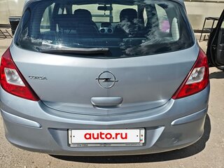 2009 Opel Corsa D, серебристый, 580000 рублей, вид 4
