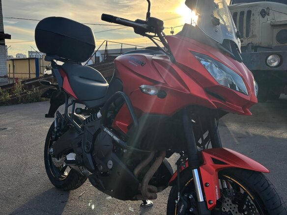 2016 Kawasaki Versys 650, оранжевый, 570000 рублей - вид 1