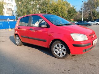 2004 Hyundai Getz I, красный, 250000 рублей, вид 1