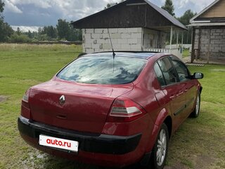 2006 Renault Megane II Рестайлинг, красный, 360000 рублей, вид 5