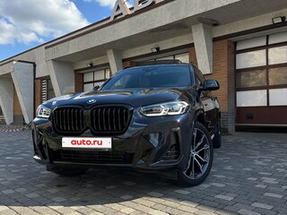 2021 BMW X3 30i xDrive III (G01) Рестайлинг, чёрный, 4650000 рублей, вид 4