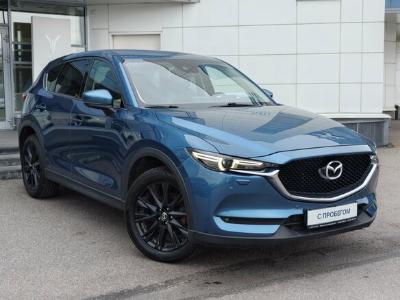 2019 Mazda CX-5 II, голубой, 2400000 рублей - вид 1