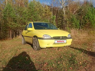 2000 Opel Corsa B, жёлтый, 180000 рублей, вид 1