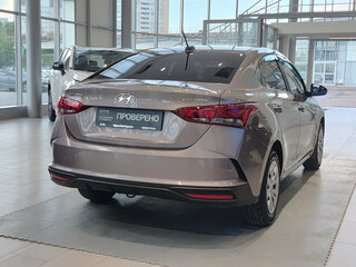 2020 Hyundai Solaris II Рестайлинг, коричневый, 1321000 рублей, вид 5