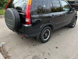 2003 Honda CR-V II, чёрный, 730000 рублей, вид 5