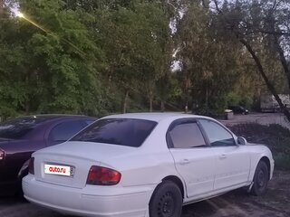 2001 Hyundai Sonata IV (EF) Рестайлинг, белый, 150000 рублей, вид 2