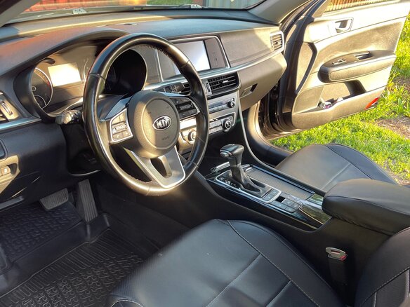 2018 Kia Optima IV Рестайлинг, чёрный, 2200000 рублей - вид 9
