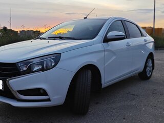2020 Lada (ВАЗ) Vesta I, белый, 1120000 рублей, вид 1