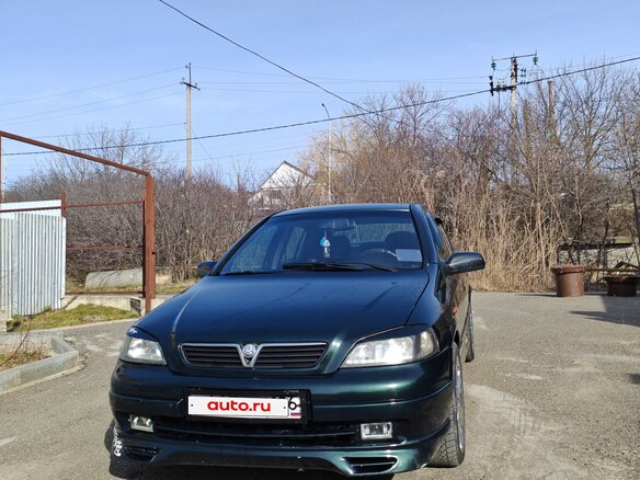1998 Opel Astra G, зелёный, 250000 рублей