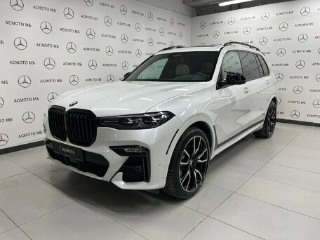 2019 BMW X7 40i I (G07), белый, 8850000 рублей, вид 1