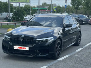 2018 BMW 5 серии 530i xDrive VII (G30/G31/G38), чёрный, 4000000 рублей, вид 2