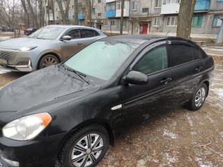 2008 Hyundai Accent III, чёрный, 620000 рублей, вид 4