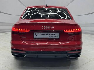 2020 Audi A4 35 TFSI V (B9) Рестайлинг, красный, 2595000 рублей, вид 5