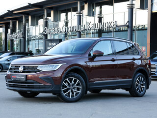 2021 Volkswagen Tiguan II Рестайлинг, коричневый, 2190000 рублей, вид 1