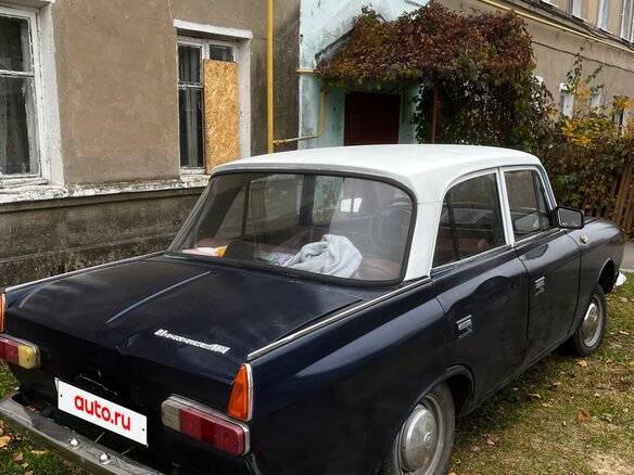 1975 Москвич 412 ИЭ, голубой, 75000 рублей - вид 12