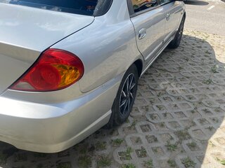 2007 Kia Spectra I Рестайлинг 2, серебристый, 190000 рублей, вид 5
