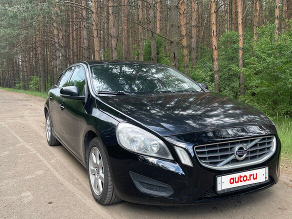2012 Volvo S60 II, чёрный, 810000 рублей - вид 1