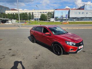 2020 Lada (ВАЗ) Vesta SW Cross I, красный, 895000 рублей, вид 2
