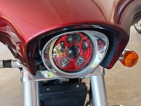 2004 Honda VTX 1800, пурпурный, 1100000 рублей, вид 5