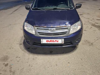 2015 Lada (ВАЗ) Granta I, синий, 220000 рублей, вид 1