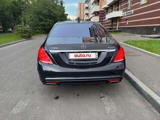 2013 Mercedes-Benz S-Класс 500 Long VI (W222, C217), чёрный, 3000000 рублей, вид 4