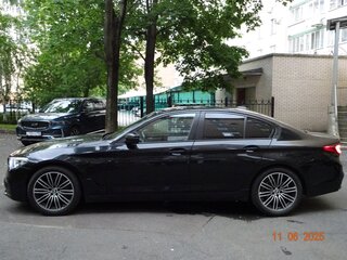 2018 BMW 5 серии 520d xDrive VII (G30/G31/G38), чёрный, 3079000 рублей, вид 2
