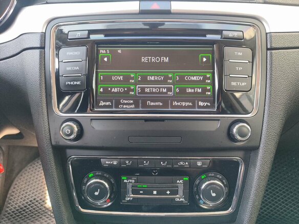 2013 Skoda Superb DSG II Рестайлинг, чёрный, 819000 рублей - вид 12