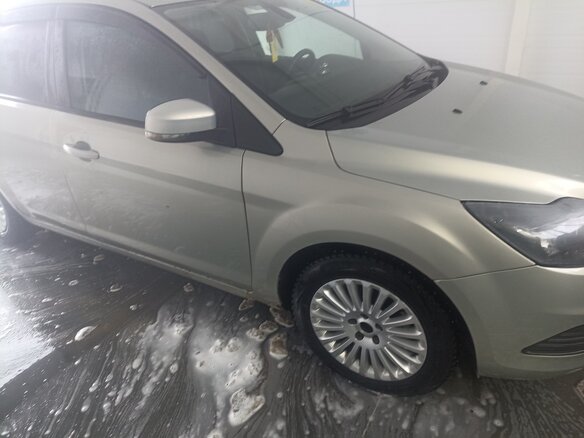 2008 Ford Focus II Рестайлинг, бежевый, 380000 рублей - вид 4