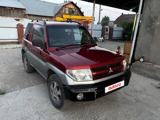 1998 Mitsubishi Pajero iO, красный, 430000 рублей, вид 2