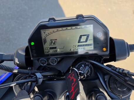 2020 Yamaha MT-03, синий, 540000 рублей, вид 2