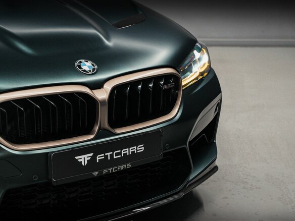 2021 BMW M5 CS VI (F90) Рестайлинг, зелёный - вид 6