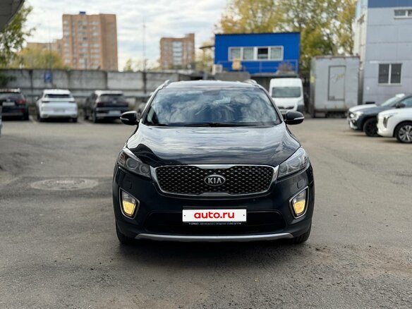 2017 Kia Sorento III Prime, чёрный, 2250000 рублей - вид 1