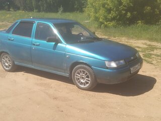 2001 Lada (ВАЗ) 2110, голубой, 65000 рублей, вид 2