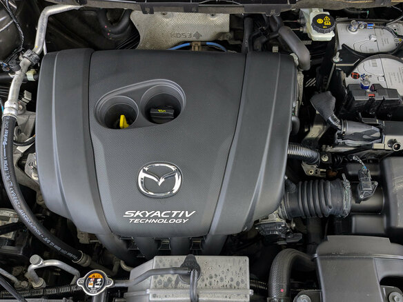 2017 Mazda CX-5 I Рестайлинг, коричневый, 2300000 рублей - вид 8
