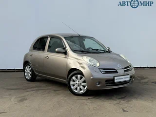 2005 Nissan Micra III (K12), бежевый, 420000 рублей, вид 3
