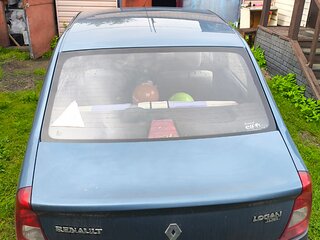 2011 Renault Logan I Рестайлинг, синий, 620000 рублей, вид 5
