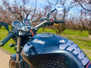2005 Honda CB 400 Super Four, чёрный, 270000 рублей, вид 3
