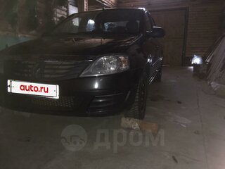 2010 Renault Logan I Рестайлинг, чёрный, 220000 рублей, вид 1