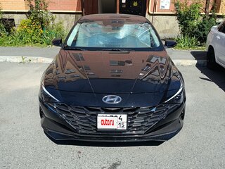 2021 Hyundai Elantra VII (CN7), чёрный, 2250000 рублей, вид 3
