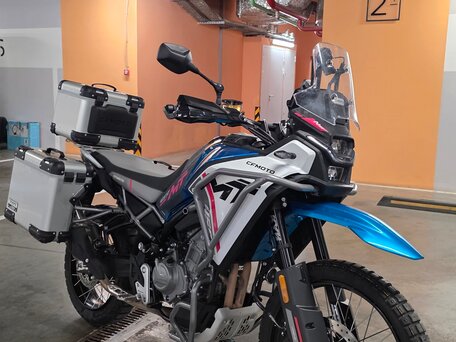 2024 CFMoto 450MT Touring, голубой, 699000 рублей, вид 1