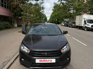2018 Lada (ВАЗ) Vesta I, чёрный, 870000 рублей, вид 3