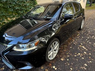 2016 Lexus CT 200h I Рестайлинг, чёрный, 2000000 рублей, вид 1