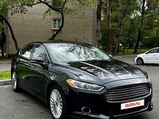 2014 Ford Fusion (North America) II, чёрный, 1250000 рублей, вид 1