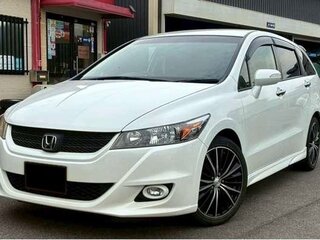 2014 Honda Stream II Рестайлинг, белый, 1040000 рублей, вид 1