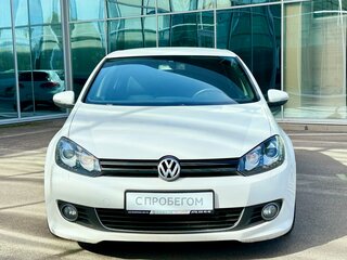2012 Volkswagen Golf VI, белый, 760000 рублей, вид 2