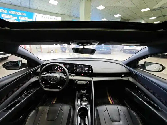 2022 Hyundai Elantra VII (CN7), белый, 1570000 рублей - вид 9
