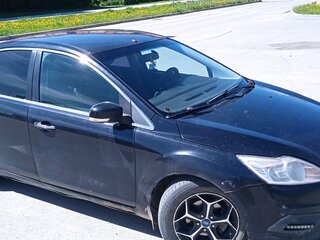 2010 Ford Focus II Рестайлинг, чёрный, 513000 рублей, вид 2
