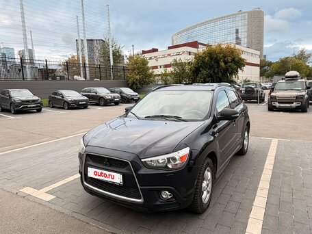 2011 Mitsubishi ASX I, чёрный, 830000 рублей, вид 1